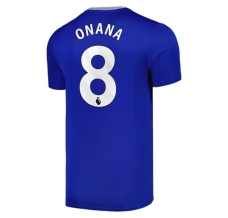 Maillot de Foot Everton FC Onana 8 Tenue Domicile 2024/25