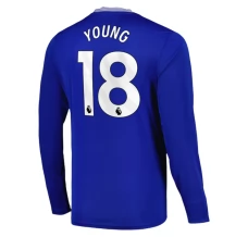 Maillot de Foot Everton FC Young 18 Tenue Domicile 2024/25 Manche Longue