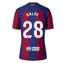 Maillot de Foot FC Barcelone Balde 28 Tenue Domicile 2023/24