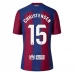 Maillot de Foot FC Barcelone Christensen 15 Tenue Domicile 2023/24