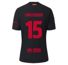 Maillot de Foot FC Barcelone Christensen 15 Tenue Extérieur 2024/25