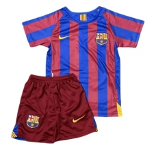 Maillot de Foot FC Barcelone Enfant Tenue Domicile Retro 2005-06 Maillot de Foot FC Barcelone Enfant Tenue Domicile Retro 2005-06