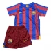 Maillot de Foot FC Barcelone Enfant Tenue Domicile Retro 2005-06 Maillot de Foot FC Barcelone Enfant Tenue Domicile Retro 2005-06