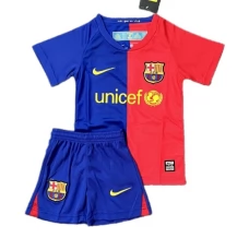Maillot de Foot FC Barcelone Enfant Tenue Domicile Retro 2008-09