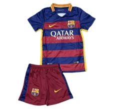 Maillot de Foot FC Barcelone Enfant Tenue Domicile Retro 2015-16