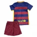 Maillot de Foot FC Barcelone Enfant Tenue Domicile Retro 2015-16