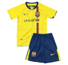 Maillot de Foot FC Barcelone Enfant Tenue Extérieur Retro 2008-09