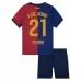 Maillot de Foot FC Barcelone F.De Jong 21 Enfant Tenue Domicile 2024/25
