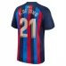 Maillot de Foot FC Barcelone F. De Jong 21 Tenue Domicile 2022/23
