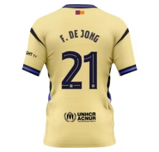 Maillot de Foot FC Barcelone F.De Jong 21 Tenue Extérieur 2025/26