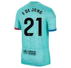 Maillot de Foot FC Barcelone F.De Jong 21 Tenue Third 2023/24