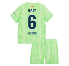 Maillot de Foot FC Barcelone Gavi 6 Enfant Tenue Third 2024/25