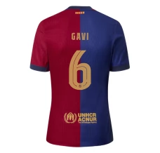 Maillot de Foot FC Barcelone Gavi 6 Tenue Domicile 2024/25