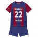 Maillot de Foot FC Barcelone Gündoğan 22 Enfant Tenue Domicile 2023/24