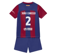 Maillot de Foot FC Barcelone Joao Cancelo 2 Enfant Tenue Domicile 2023/24