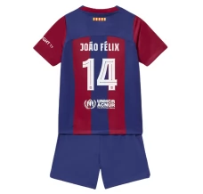 Maillot de Foot FC Barcelone João Félix 14 Enfant Tenue Domicile 2023/24