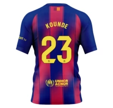 Maillot de Foot FC Barcelone Kounde 23 Tenue Domicile 2025/26