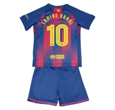 Maillot de Foot FC Barcelone Lamine Yamal 10 Enfant Tenue Domicile 2025/26