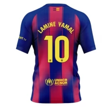 Maillot de Foot FC Barcelone Lamine Yamal 10 Tenue Domicile 2025/26