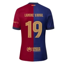 Maillot de Foot FC Barcelone Lamine Yamal 19 Tenue Domicile 2024/25