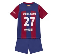 Maillot de Foot FC Barcelone Lamine Yamal 27 Enfant Tenue Domicile 2023/24