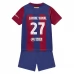Maillot de Foot FC Barcelone Lamine Yamal 27 Enfant Tenue Domicile 2023/24