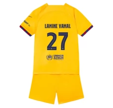 Maillot de Foot FC Barcelone Lamine Yamal 27 Enfant Tenue Domicile Fourth 2023/24