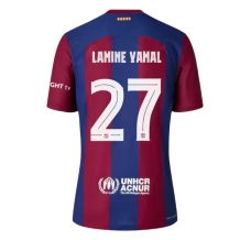Maillot de Foot FC Barcelone Lamine Yamal 27 Tenue Domicile 2023/24