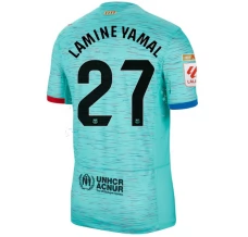 Maillot de Foot FC Barcelone Lamine Yamal 27 Tenue Third 2023/24