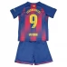 Maillot de Foot FC Barcelone Lewandowski 9 Enfant Tenue Domicile 2025/26