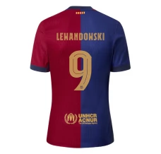 Maillot de Foot FC Barcelone Lewandowski 9 Tenue Domicile 2024/25