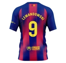 Maillot de Foot FC Barcelone Lewandowski 9 Tenue Domicile 2025/26