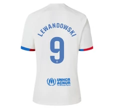 Maillot de Foot FC Barcelone Lewandowski 9 Tenue Extérieur 2023/24