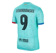 Maillot de Foot FC Barcelone Lewandowski 9 Tenue Third 2023/24