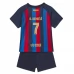 Maillot de Foot FC Barcelone O. Dembélé 7 Enfant Tenue Domicile 2022/23