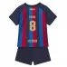 Maillot de Foot FC Barcelone Pedri 8 Enfant Tenue Domicile 2022/23