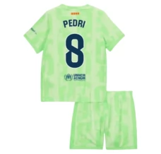 Maillot de Foot FC Barcelone Pedri 8 Enfant Tenue Third 2024/25