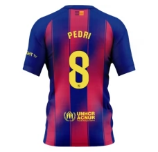 Maillot de Foot FC Barcelone Pedri 8 Tenue Domicile 2025/26