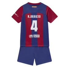 Maillot de Foot FC Barcelone R.Araujo 4 Enfant Tenue Domicile 2023/24
