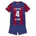 Maillot de Foot FC Barcelone R.Araujo 4 Enfant Tenue Domicile 2023/24