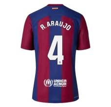 Maillot de Foot FC Barcelone R. Araujo 4 Tenue Domicile 2023/24 Maillot de Foot FC Barcelone R. Araujo 4 Tenue Domicile 2023/24