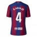 Maillot de Foot FC Barcelone R. Araujo 4 Tenue Domicile 2023/24