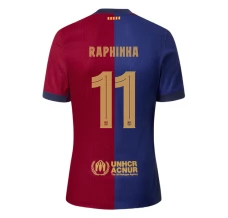 Maillot de Foot FC Barcelone Raphinha 11 Tenue Domicile 2024/25 Maillot de Foot FC Barcelone Raphinha 11 Tenue Domicile 2024/25