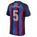 Maillot de Foot FC Barcelone Sergio 5 Tenue Domicile 2022/23