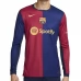 Maillot de Foot FC Barcelone Tenue Domicile 2024/25 Manche Longue Maillot de Foot FC Barcelone Tenue Domicile 2024/25 Manche Longue