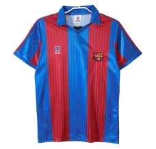 Maillot de Foot FC Barcelone Tenue Domicile Retro 1989-92