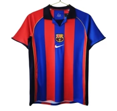 Maillot de Foot FC Barcelone Tenue Domicile Retro 2001-02
