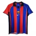 Maillot de Foot FC Barcelone Tenue Domicile Retro 2001-02
