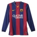 Maillot de Foot FC Barcelone Tenue Domicile Retro 2014-15 Manche Longue Maillot de Foot FC Barcelone Tenue Domicile Retro 2014-15 Manche Longue