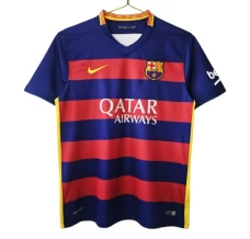 Maillot de Foot FC Barcelone Tenue Domicile Retro 2015-16